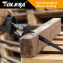 TOLESA Lames De Scie Sbre Pour Bois 225mm 6TPI Clouté Pour Fenêtre, Porte, Démolition Et Construction Coupe De Scie Sbre Pour Bo