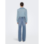 ONLY Jean à Coupe Large ONLHOPE Taille Haute Wide Leg Fit Jeans