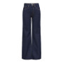 ONLY Jean à Jambe Large ONLJUICY Taille Haute Wide Leg Fit Jeans