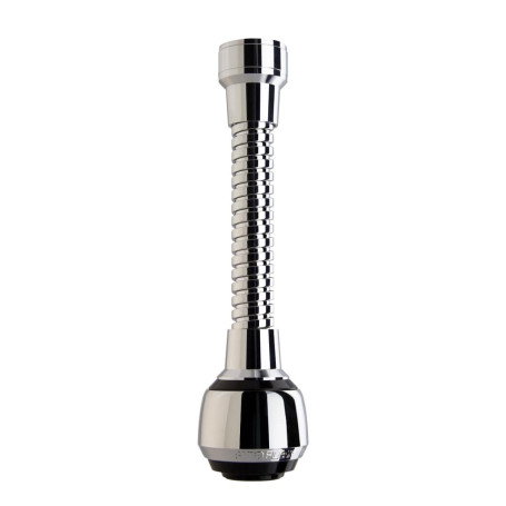 Siroflex 2510/S brise jet flexible en laiton Milady Made in Italy | Aérateur douchette chromé noir | Aérateur robinets cuisine| 
