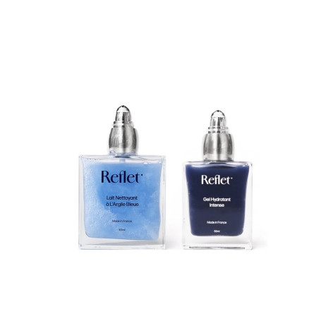 Reflet Cosmétique - Coffret Hydratant Peau nette - Nettoyant Visage + Hydratant Visage