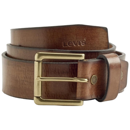 Ceinture en Cuir Marron Levi's Heritage Elevated - 80 cm