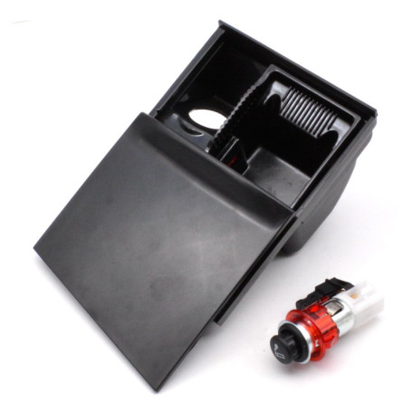 Cendrier de Console Avant avec Allume-Cigare pour VW Bora et Golf