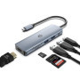 Hub USB C 6 en 1 avec HDMI 4K et Chargeur 100W - OBERSTER
