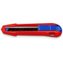 Couteau Utilitaire Knipex CutiX en Magnésium avec Verrouillage de Lame