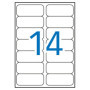 Étiquettes Transparentes Apli 99.1 x 38.1 mm - Pack de 100