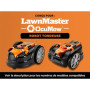 Plaque de coupe de rechange LawnMaster 952835 pour robots tondeuses