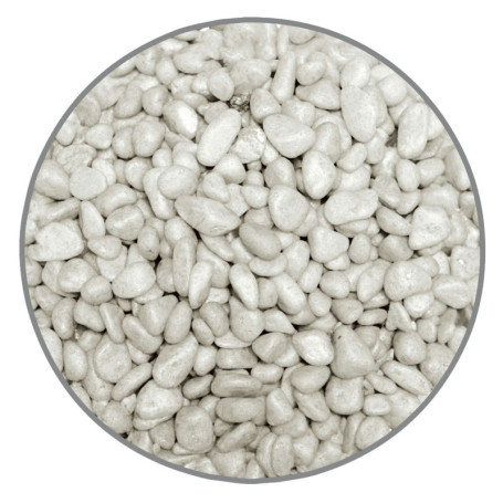 Gravier Coloré Classique ICA pour Aquariums - 2 kg Crème