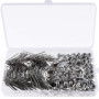 Kit de Réparation de Serre 230 Pièces - Clips et Boulons en Aluminium