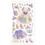 Carnet créatif Mode Academy Licorne avec bracelet et 180 stickers