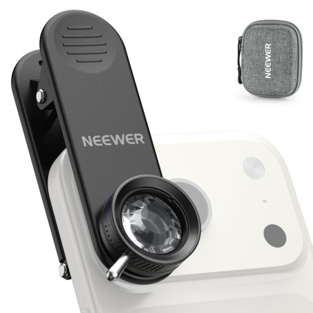 Filtre Kaléidoscope NEEWER 24mm pour Smartphones avec Clip