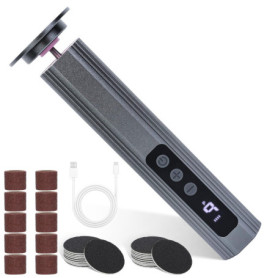 Ramon Ponceuse Électrique 2 en 1 pour Pieds avec Écran LCD