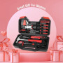 Kit d'outils Flexzion 39 pièces avec étui portable pour bricoleurs
