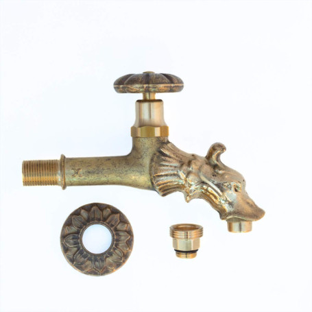 Robinet de jardin décoratif Style Renaissance en laiton 1/2"