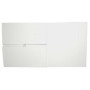 Lot de 10 Boîtes à Gâteaux Blanches Réglables 25x25 cm