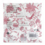 Lot de 100 serviettes en papier rose doux - 2 plis - 33 cm