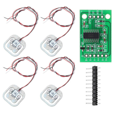 Kit de Capteurs de Charge YOUMILE 4pcs 50KG avec Module HX711