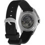 Montre Automatique Timex Harborside Coast pour Homme - 40 mm en Silicone Noir