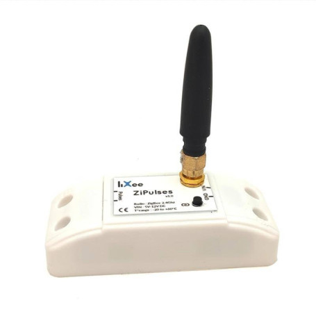 Compteur Zigbee 3.0 pour Eau et Gaz - ZIPULSES de Lixee