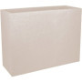 Jardinière Muret Loft L Beige Calcaire - EDA - 46L Intérieur/Extérieur