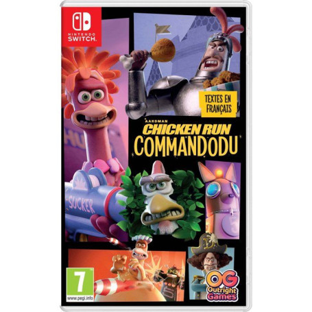 Chicken Run: Commandodu - Aventure Palpitante sur Nintendo Switch