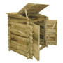 Coffre de Rangement en Bois UBBINK pour Filtration de Piscine