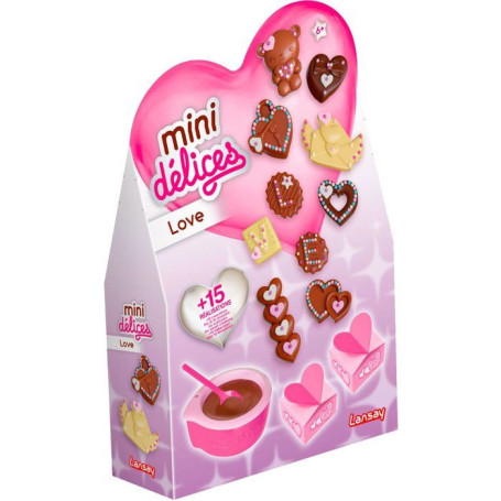 Kit de Création de Chocolats en Forme de Coeurs - LANSAY