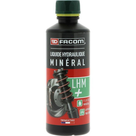 Liquide de Frein LHM FACOM 500 ml pour Circuits Hydrauliques