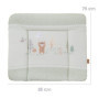 Matelas à Langer Woodland Buddies - Vert Pastel 85 x 75 cm