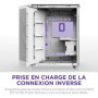 Boîtier PC NZXT H9 Flow RGB - Blanc avec Ventilateurs Inclus