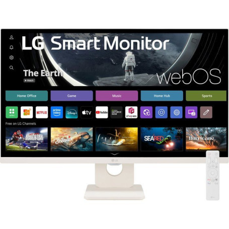 Écran PC LG 27" Full HD IPS 100Hz - Idéal pour Télétravail et Divertissement