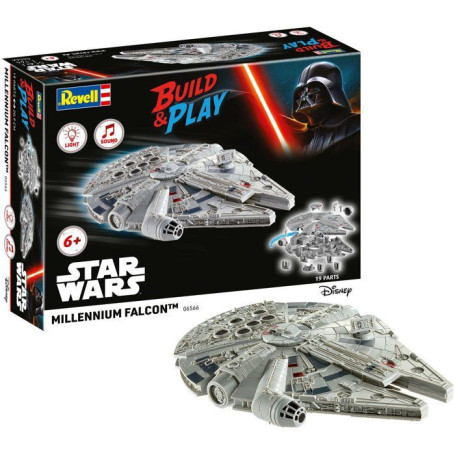 Faucon Millenium à Construire - Kit Star Wars avec Sons et Lumières