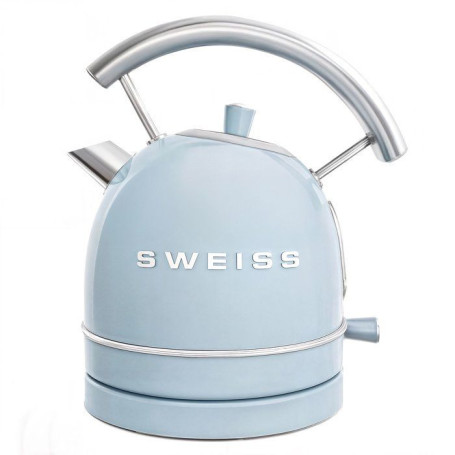 Bouilloire Électrique Vintage KTL6 - SWEISS - 2200W - 1,8L - Bleu