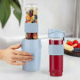 Mini-blender SWEISS MOOV6 300 W avec 2 gourdes - Bleu