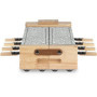 Appareil à Raclette HKOENIG WOD362 - 1400W pour 8 Personnes avec Pierre à Cuire