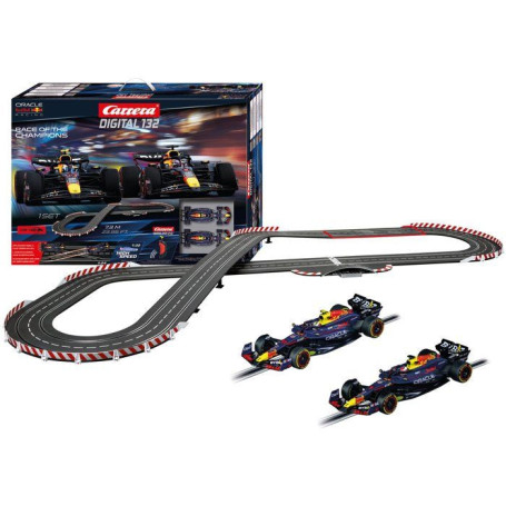 Circuit Électrique Carrera Digital 132 - Race of Champions avec 2 Monoplaces F1