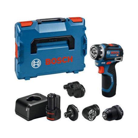 Visseuse sans fil Bosch Professional GSR 12V-32 FC avec FlexiClick et 2 batteries