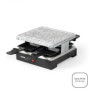 Appareil à raclette LIVOO DOC242 pour 4 personnes - 600 W avec plateau en granit