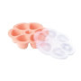 Multiportions en Silicone BEABA - 6 Alvéoles Hermétiques 150 ml - Rose