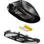 Souris Sans Fil BE QUIET Dark Perk Ergo - Design Léger Noir