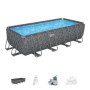 Kit Piscine Hors Sol Rectangulaire BESTWAY APX 365 - 5,49 m x 2,74 m