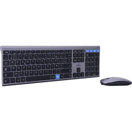 Pack Clavier et Souris Sans Fil BLUESTORK - Design Élégant et Silencieux