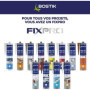 Colle BOSTIK FIXPRO MSP 104 - Mastic Noir 290 ml pour Bricolage et Nautisme