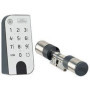 Cylindre électronique BURG-WÄCHTER secuENTRY easy 7601 avec clavier rétroéclairé