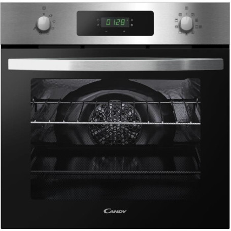 Four Encastrable Pyrolyse CANDY FICD X676 - 65L Inox Noir