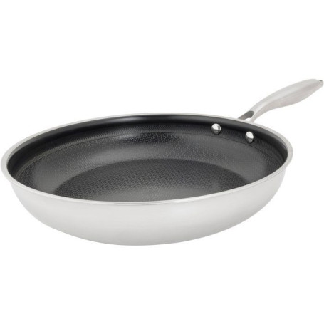 Poêle Anti-adhésive en Acier Inoxydable Ø28 cm - COSY & TRENDY