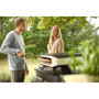 Four à Pizza Électrique COZZE - 2200 W - Noir et Blanc
