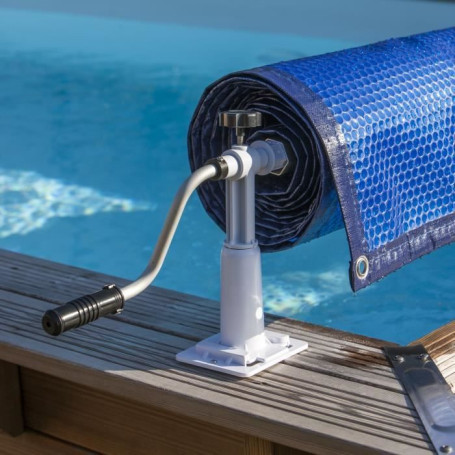 Enrouleur de Bâches GRE pour Piscines Hors-Sol jusqu'à 5,8m