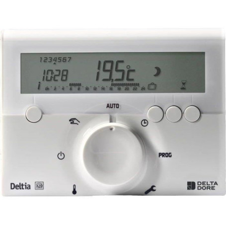 Programmateur sans fil Deltia 8.03 pour chauffage et radiateurs