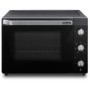 Mini-four DELONGHI EO40123.S avec Chaleur Tournante et Tournebroche - 40L Noir